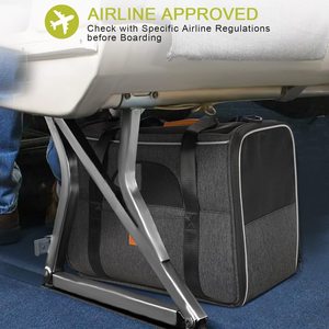 JW PET köpek taşıyıcı orta köpekler, kedi taşıyıcı çanta, köpek seyahat taşıyıcısı büyük kedi taşıyıcı açık katlanabilir - Product Image 2