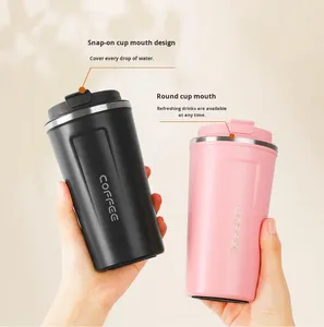 Nuova Tazza Termica 2026 in Acciaio Inox a Doppia Parete per Caffè e Bevande Fredde con Coperchio, Ideale per Campeggio e Ufficio - Product Image 3