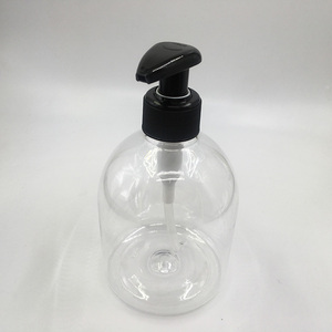 Pompes à savon pour les mains en mousse rechargeables 500 ml 16 oz Bouteilles en plastique rondes vides pour la désinfection - Product Image 5