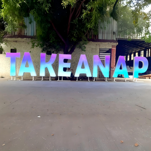 Programmable Led Sign Customize Led 3d Letter Sign Custom Led Custom Business Sign 3d Letters Led Light Letter RGB Manufacturer - Product Image 4