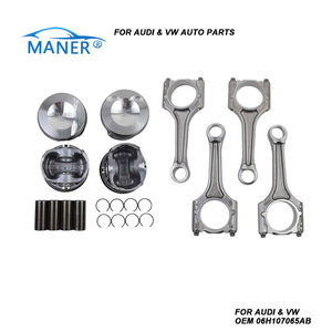 MANER - Juego de Pistones de Aluminio para Motor 06H107065AM 06J107065AA 06J198401L para VW Audi - Product Image 3