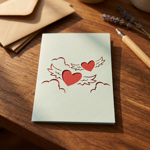 Carte pop-up 3D en forme de cœur pour la Saint-Valentin, artisanat en papier fait main, cadeau, best-seller au Vietnam, pour les cadeaux de Thanksgiving des amoureux, Viet-craft - Product Image 6