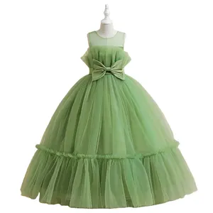 Adolescenti abiti lunghi festa matrimonio principessa bambini abiti formali bambini boutique abbigliamento bambini vestiti ragazze 8 anni vestito