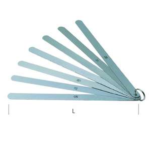 METRICA - 35082 LONG BLADES <b>FEELER</b> <b>GAUGE</b> - EAN 8001066350827 CALIBERS - Product Image 1