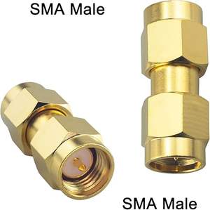<span class=keywords><strong>SMA</strong></span> erkek-erkek altın kaplama uzatma adaptörü için 50 Ohm düz FPV Drone için WiFi sinyal Boost bakır kontak malzemesi - Product Image 2