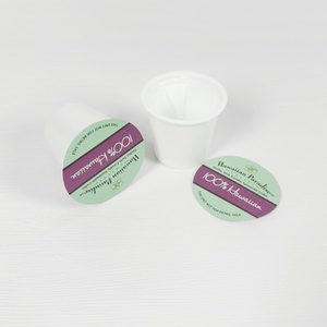 Etiqueta Adhesiva Troquelada de Aluminio de Grado Alimenticio para Tapas de Cápsulas de Café, Leche, Yogur y K-Cup, Impresión Personalizada - Product Image 2