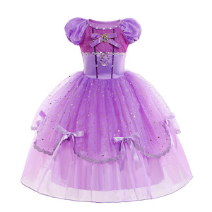 Sofia Fancy Ball Gown Princess Dress <strong>Girls</strong> Tv Movies Cosplay Birthday Kid Party Frock <strong>Toddler</strong> Vestido <strong>Halloween</strong> Carnival <strong>Costume</strong> - Product Image 4