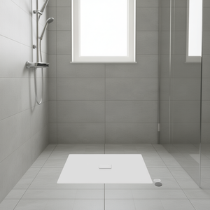 Plato de Ducha Harmony Square 90 x 90 cm Blanco 9003 para Baño - Product Image 3