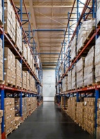 Système de rayonnage sélectif pour palettes, système de stockage d'entrepôt robuste, norme ISO CE, rayonnage industriel en acier