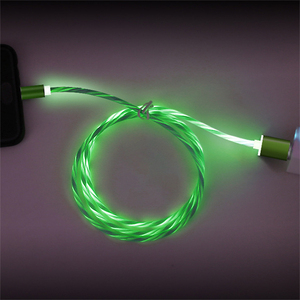 UUTEK fábrica al por mayor barato <span class=keywords><strong>2</strong></span> <span class=keywords><strong>metros</strong></span> de luz LED 3 en 1 <span class=keywords><strong>cargador</strong></span> magnético cable cargadores universales para todos los dispositivos tipo C cable - Product Image 3