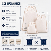 Sac en toile de coton bio recyclé, écologique, coloré, avec cordon de serrage, logo personnalisé