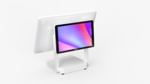 Gmaii-máquina de pos inteligente, dispositivo de doble pantalla táctil capacitiva, android <span class=keywords><strong>11</strong></span>, pos, pago inteligente todo en uno, 2022 - Product Image 5