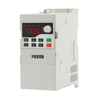 Convertisseur monophasé à écran LCD avec dissipation thermique poreuse et variateurs de fréquence 220V