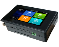 Testeur CCTV 5-en-1 4K H.265 IP CVBS TVI CVI AHD de 4 pouces à fixation au poignet avec PoE, test de câble TDR, prise en charge du Wi-Fi