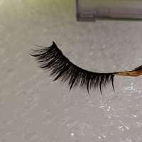 Faux cils en bande, effet naturel, effilé et pointu, personnalisables avec votre logo, vente en gros, marque privée