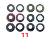 Nuova copertura dell'anello dell'obiettivo in vetro della fotocamera posteriore posteriore <span class=keywords><strong>per</strong></span> <span class=keywords><strong>iPhone</strong></span> 13 12 11 11 pro pro max X <span class=keywords><strong>xs</strong></span> <span class=keywords><strong>xs</strong></span> max 7 8 7 8 plus Plus con supporto <span class=keywords><strong>per</strong></span> telaio - Product Image 5
