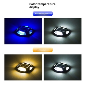 Năng lượng mặt trời IP65 LED <span class=keywords><strong>COURTYARD</strong></span> ngầm Đèn Ngoài Trời biệt thự cầu thang trang trí đèn công viên bãi cỏ không thấm nước bước đèn - Product Image 5