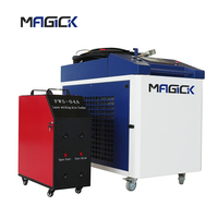 MKLASER Nouvelle machine de soudage laser portative 6000w 4 fibres à fils 4 en 1 pour le soudage, le nettoyage et la découpe des métaux