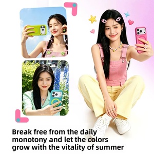 Custom Liquid Silicone Magnetic Mobile Phone <b>Cases</b> for iPhone 17 16 Pro Max With Camera Touch Button Shockproof Protective Cover - Product Image 5