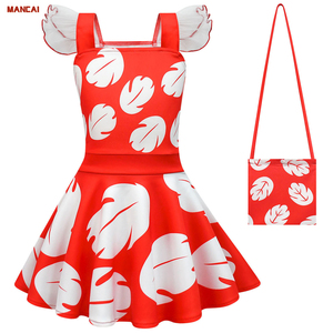 Disfraz de Cosplay para Niñas de la Película de Dibujos Animados <span class=keywords><strong>Lilo</strong></span> <span class=keywords><strong>y</strong></span> <span class=keywords><strong>Stitch</strong></span>, Vestido de Princesa <span class=keywords><strong>Lilo</strong></span> con Manga Casquillo, Traje Casual para Navidad <span class=keywords><strong>y</strong></span> Halloween - Product Image 2