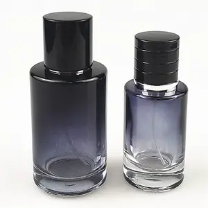 도매 50 ml 30 ml 블랙 라운드 향수 스프레이