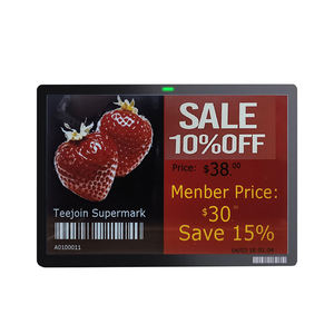 7.5 Inch Bluetooth 5.0 Esl Thin Lager Digital Store <b>Price</b> Epaper System Display Eink Screen Electronic Shelf Label Esl <b>Price</b> <b>Tag</b> - Product Image 1