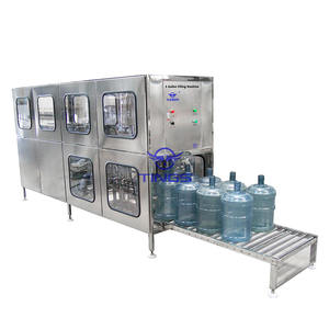 Machine de remplissage de bouteilles d'eau, entièrement automatique, 19 <span class=keywords><strong>litres</strong></span>, 20l, Machine d'embouteillage, baril, ligne de remplissage de 5 gallons - Product Image 1