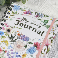 Agenda mensuel hebdomadaire agenda à reliure spirale logo personnalisé