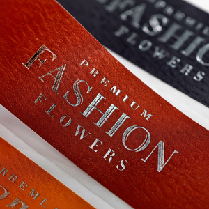 Etiquetas Adhesivas de Papel Plateado Personalizadas Directas de Fábrica, Ecológicas, Degradables, Impresión UV en Papel Artístico/Texturizado, Impermeables, Embalaje ISO - Product Image 1