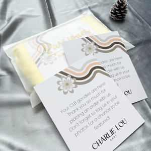 Cartes de remerciement personnalisées avec logo, cartes d'insertion imprimées recto-verso pour l'emballage des commandes en ligne - Product Image 2