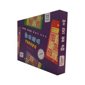 Hot bán phổ biến Montessori giáo dục đồ chơi cho trẻ em Iq giấy trò chơi khoa học thông minh Số <span class=keywords><strong>Sudoku</strong></span> câu đố đồ chơi cho món quà - Product Image 6