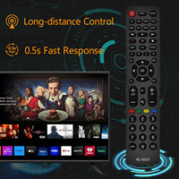 Télécommande universelle compatible avec 8 appareils, télécommande TV universelle pour toutes les marques de téléviseurs, avec CE/ROHS, configuration facile