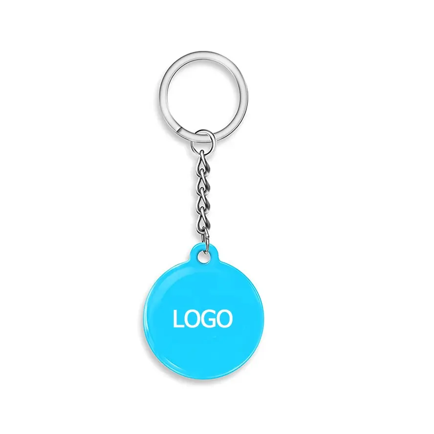 Hot Sell Customized Programmable Digital Keychain Anti Metal NFC Tag For Mobile Phone