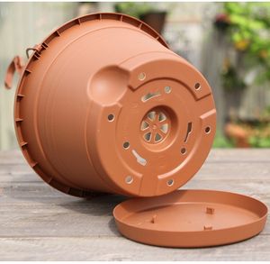 Prix d'usine <span class=keywords><strong>direct</strong></span> grandes jardinières et paniers suspendus Application domestique Masetas Colgantes Para Plantas <span class=keywords><strong>De</strong></span> Plastico - Product Image 3