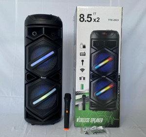 Loa siêu trầm ngoài trời có thể sạc lại âm thanh cảm ứng Loa siêu trầm Xe đẩy xách tay Karaoke âm thanh TWS loa không dây Bluetooth - Product Image 6