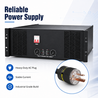 Amplificateur de puissance professionnel 4500W 4U classe H avec 24 paires de transistors MJL93/94 pour caissons de basses, enceintes professionnelles, altavoces