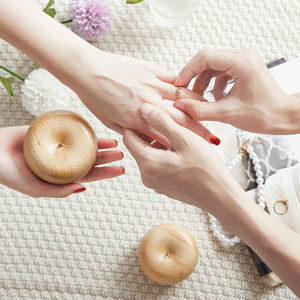 กล่องเก็บของไม้ MDF รูปทรงสี่เหลี่ยมผืนผ้า งานฝีมือสวยงาม ไม่ผ่านการตกแต่ง สำหรับของขวัญชิ้นเล็ก กล่องใส่แหวนไม้สุดหรู ขายส่ง - Product Image 4