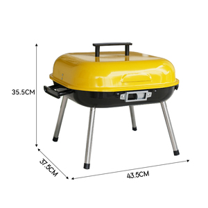 Quà Tặng Lựa Chọn Cắm Trại Ngoài Trời Xách Tay Mini Vuông BBQ Nướng Bàn Than Nướng Thịt Nướng - Product Image 3