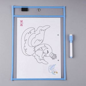 Fundas Transparentes Reutilizables de PET para Borrado en Seco, 10 x 14 Pulgadas, Fundas Colgantes para Escribir y Borrar para Niños, Aula y Regalos Promocionales - Product Image 4