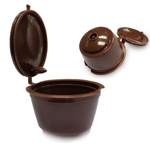 Panier-filtre à café réutilisable de qualité alimentaire noir, design classique, écologique, rechargeable, en plastique PP, pour usage en café, Icafilas - Product Image 2