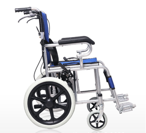 Sedia a Rotelle Manuale Pieghevole Leggera 2026, Ultima Versione, con Braccioli Regolabili <span class=keywords><strong>e</strong></span> Rimovibili - Product Image 1