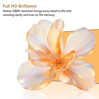 Projecteur Everycom YG810 3700 ANSI Lumens Full HD 1080P avec prise en charge du décodage 4K, 3+64 Go, HDR10+, Android 15.0, Smart TV, pour Home Cinéma