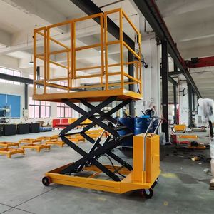 Mesa Elevadora de Tijera Eléctrica Personalizada WEMALiFT, Elevador de Carga, Banco de Trabajo de Fábrica, Acero Q235 - Product Image 1