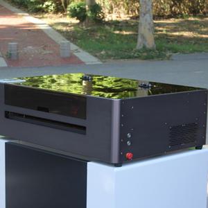 Outils de travail du bois, machine de découpe et de gravure au laser CO2 50W-60W pour verre, plastique, bois, MDF, caoutchouc avec refroidissement par eau, contrôle DSP - Product Image 1