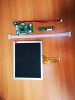Layar LCD TFT TN OEM Sharp 8 inci 800x600, Antarmuka RGB, Harga Terjangkau, Putih Medis, Rasio Kontras 70/70/50/70, Sudut Pandang 16:9