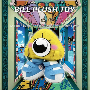 Gran oferta, supersuave, lindo libro de billetes de ojos grandes, juguetes de peluche, muñeco de peluche de papel de dibujos animados creativo, relleno de algodón de poliéster PP Unisex - Product Image 2