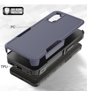 Housse antichoc double couche pour téléphone portable pour <span class=keywords><strong>Samsung</strong></span> Galaxy <span class=keywords><strong>Xcover</strong></span> 7 Hybrid Armor PC Coque arrière en TPU - Product Image 4