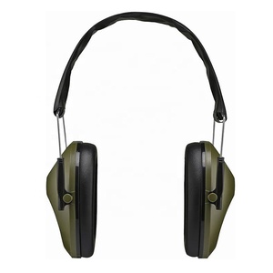 Protège-oreilles pliables et portables à réduction de bruit, réglables, robustes en ABS, pour usage industriel extérieur, tir et accessoires de chasse - Product Image 1