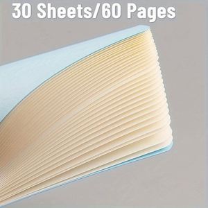 <b>Mini</b> A6 Student Planner <b>Notebook</b> with Pocket 70-80gsm Paper Portable Lined Diary for Gift - Product Image 3