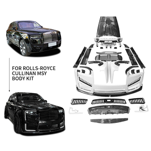 ชุดแต่งตัวถังคาร์บอนไฟเบอร์แห้งแบบ MSY ปี 2025 สำหรับ Rolls Royce Cullinan ประกอบด้วยกันชนหน้า สเกิร์ตข้าง บังโคลน และชุดแต่งขอบล้อ - Product Image 1